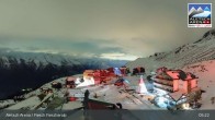 Archiv Foto Webcam Aletsch Arena: Blick auf die Fiescheralp 04:00