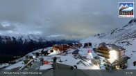 Archiv Foto Webcam Aletsch Arena: Blick auf die Fiescheralp 20:00