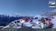 Archiv Foto Webcam Aletsch Arena: Blick auf die Fiescheralp 04:00