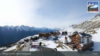 Archiv Foto Webcam Aletsch Arena: Blick auf die Fiescheralp 10:00
