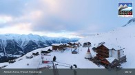 Archiv Foto Webcam Aletsch Arena: Blick auf die Fiescheralp 07:00