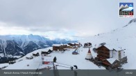 Archiv Foto Webcam Aletsch Arena: Blick auf die Fiescheralp 08:00