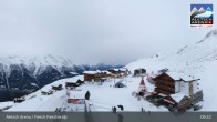 Archiv Foto Webcam Aletsch Arena: Blick auf die Fiescheralp 08:00