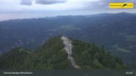 Archiv Foto Webcam Mitterbach - Bergstation Gemeindealpe Gipfelbahn 02:00