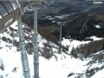 Archiv Foto Webcam Jenner - Blick ins Tal Gondelstation 15:00