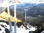 Archiv Foto Webcam Jenner - Blick ins Tal Gondelstation 05:00