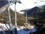 Archiv Foto Webcam Jenner - Blick ins Tal Gondelstation 07:00