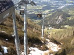 Archiv Foto Webcam Jenner - Blick ins Tal Gondelstation 13:00