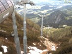 Archiv Foto Webcam Jenner - Blick ins Tal Gondelstation 05:00
