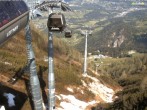 Archiv Foto Webcam Jenner - Blick ins Tal Gondelstation 09:00