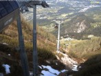 Archiv Foto Webcam Jenner - Blick ins Tal Gondelstation 11:00