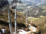 Archiv Foto Webcam Jenner - Blick ins Tal Gondelstation 13:00