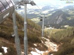 Archiv Foto Webcam Jenner - Blick ins Tal Gondelstation 07:00