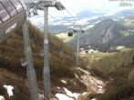 Archiv Foto Webcam Jenner - Blick ins Tal Gondelstation 09:00