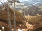 Archived image Webcam Jenner mountain - Valley View Cable Car 19:00