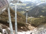 Archiv Foto Webcam Jenner - Blick ins Tal Gondelstation 09:00