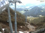 Archiv Foto Webcam Jenner - Blick ins Tal Gondelstation 19:00
