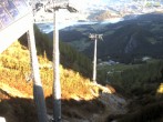 Archiv Foto Webcam Jenner - Blick ins Tal Gondelstation 05:00