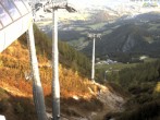 Archiv Foto Webcam Jenner - Blick ins Tal Gondelstation 05:00