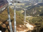 Archiv Foto Webcam Jenner - Blick ins Tal Gondelstation 09:00