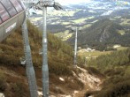Archiv Foto Webcam Jenner - Blick ins Tal Gondelstation 19:00