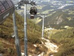 Archiv Foto Webcam Jenner - Blick ins Tal Gondelstation 11:00