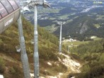 Archiv Foto Webcam Jenner - Blick ins Tal Gondelstation 17:00