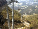 Archiv Foto Webcam Jenner - Blick ins Tal Gondelstation 13:00