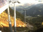 Archiv Foto Webcam Jenner - Blick ins Tal Gondelstation 05:00