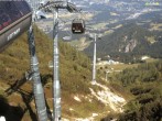 Archiv Foto Webcam Jenner - Blick ins Tal Gondelstation 09:00