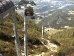 Archiv Foto Webcam Jenner - Blick ins Tal Gondelstation 13:00