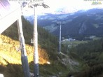 Archiv Foto Webcam Jenner - Blick ins Tal Gondelstation 05:00