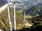 Archiv Foto Webcam Jenner - Blick ins Tal Gondelstation 07:00