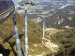 Archiv Foto Webcam Jenner - Blick ins Tal Gondelstation 09:00