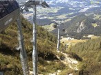 Archiv Foto Webcam Jenner - Blick ins Tal Gondelstation 13:00
