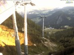 Archiv Foto Webcam Jenner - Blick ins Tal Gondelstation 05:00