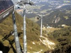Archiv Foto Webcam Jenner - Blick ins Tal Gondelstation 09:00
