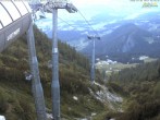 Archiv Foto Webcam Jenner - Blick ins Tal Gondelstation 19:00