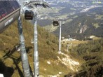 Archiv Foto Webcam Jenner - Blick ins Tal Gondelstation 09:00