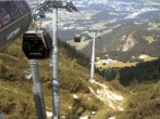 Archiv Foto Webcam Jenner - Blick ins Tal Gondelstation 11:00