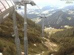 Archiv Foto Webcam Jenner - Blick ins Tal Gondelstation 17:00