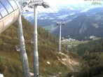 Archiv Foto Webcam Jenner - Blick ins Tal Gondelstation 05:00