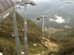 Archiv Foto Webcam Jenner - Blick ins Tal Gondelstation 15:00