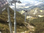 Archiv Foto Webcam Jenner - Blick ins Tal Gondelstation 13:00