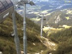 Archiv Foto Webcam Jenner - Blick ins Tal Gondelstation 13:00