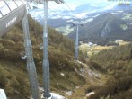 Archiv Foto Webcam Jenner - Blick ins Tal Gondelstation 19:00