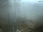 Archiv Foto Webcam Jenner - Blick ins Tal Gondelstation 19:00