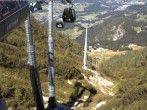 Archiv Foto Webcam Jenner - Blick ins Tal Gondelstation 11:00