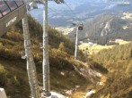 Archiv Foto Webcam Jenner - Blick ins Tal Gondelstation 15:00