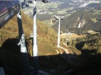 Archiv Foto Webcam Jenner - Blick ins Tal Gondelstation 09:00